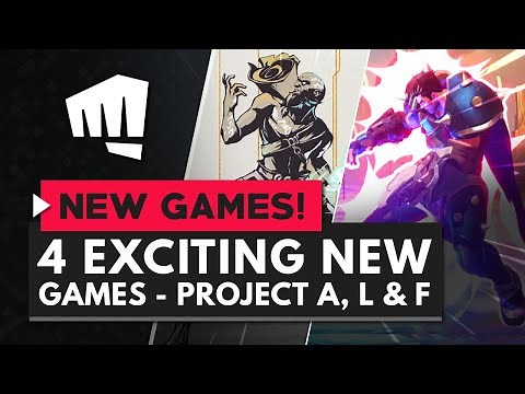 4 Exciting New Games from Riot Games - Project A, Project L, Project F & Runeterra