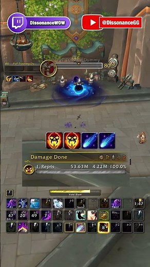 Voidweaver Shadow Priest Burst Rotation