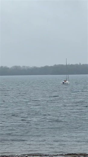 Rainy, Chilly Day at Lake Como in St. Paul, MN