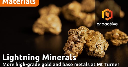 Gold hits confirmed at Mt Turner – Lightning Minerals
