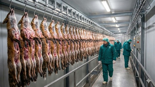 Inside the Fox Industry: Raising Foxes for Meat and Pelts (Full Process)