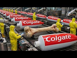 Inside the Largest Toothpaste Factory — From Animal Bones to Toothpaste (Full Process)