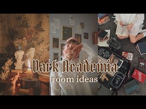 Budget-friendly ways to make your home Dark Academia 📚🕯🕰