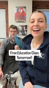 December’s education class is all about target training! Learn how to guide your parrot with confidence using simple, positive techniques that build trust and cooperation. 📅 December 13 ⏰ 1:00 pm CT 📍 In person or live on Instagram 💸 Free admission Everyone is welcome—we hope you’ll join us! 🦜💚 #parrotstars #parrottraining #birdtraining | Parrot Stars