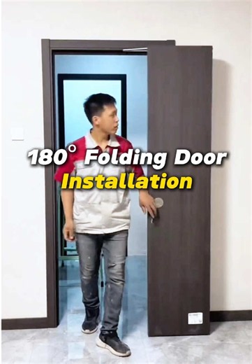 180 Degree Folding Door Installation Guide