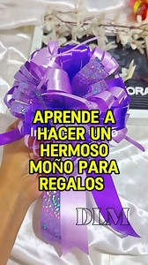 1.1M views · 18K reactions | Aprende a hacer un Moño Pompom para...