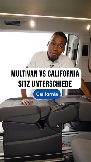 Sitze im Vergleich: Multivan vs. California ✨ #vwbus #vwcalifornia #vwmultivan #thebullishow