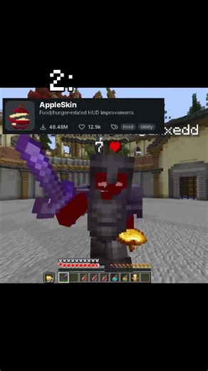 Mods that makes you God in PvP #minecraft #shorts