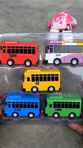 ASMR Unboxing and Testing Tayo, Nana, Lani, Gani, Rogi ASMR Video No Talking #automobile #toys #asmr