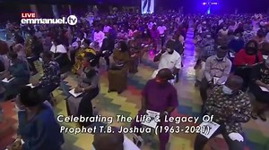 15K views · 332 reactions | Prophet TB Joshua's Children Shares Emotional Tribute At His Burial | One Ghana TV | Facebook