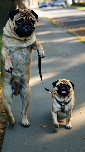 Cute Pug and AI Pets: Adorable Animal Highlights