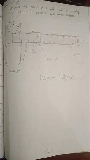 class 9 and 10 practical notebook of hamdard (solved)Physics