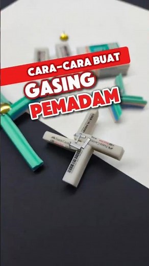 Cara-Cara buat Gasing Pemadam. #gasing #diy #viral