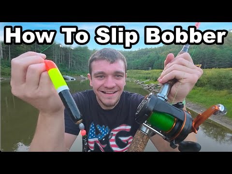 How to Rig a Catfish Slip Bobber for Beginners!