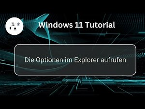 Accessing the options in Windows 11 Explorer! Windows 11 Tutorial!