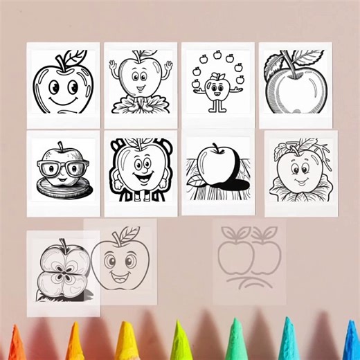 Apple Coloring Fun: Relax, Create, and Educate with Our Engaging Video