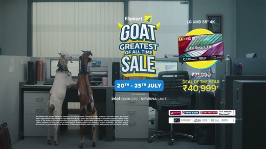 Flipkart’s first ever G.O.A.T Sale aims to ‘save the Amazon’