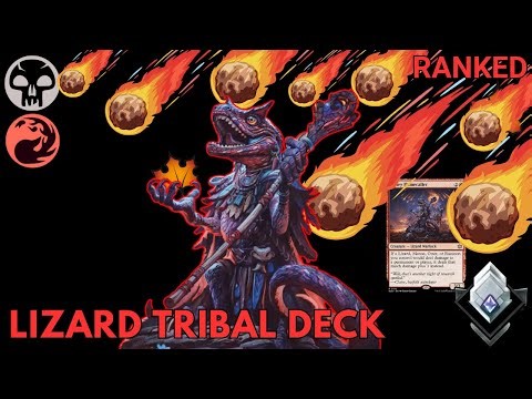 This Lizard Tribal Block Deck Is INSANE | Bloomborrow Rakdos | MTG Arena ranked