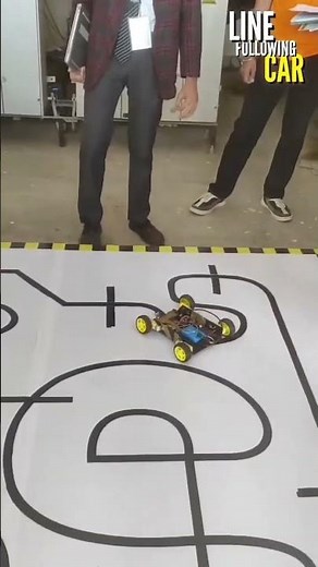 🤖🚀 Line Follower Robot – Smart Vision • Perfect Control • Future Ready