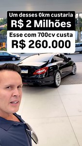 1.4M views · 9.6K reactions | Um desses 0km custaria R$ 2 Milhões. Esse com 700cv custa R$ 260.000 | Felipe Fera | Facebook