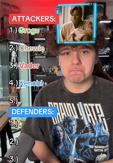 5 Attackers vs 3 Defenders: Star Wars Showdown
