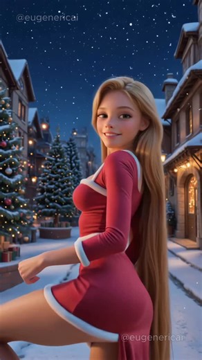 EugenericAI on Instagram: "Every detail seems to frame Rapunzel beautifully"