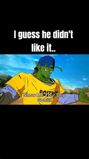 "We Know You're Like That Piccolo.." #dragonball #shorts