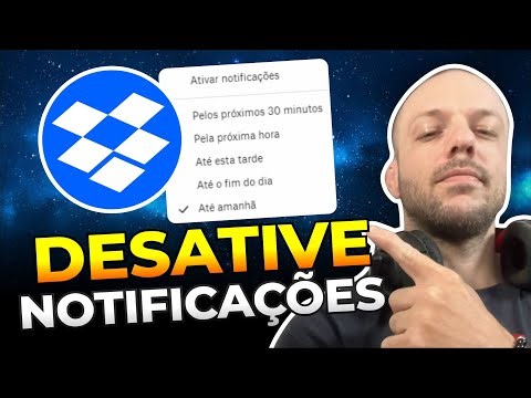 How to disable notifications in the Dropbox app on PC