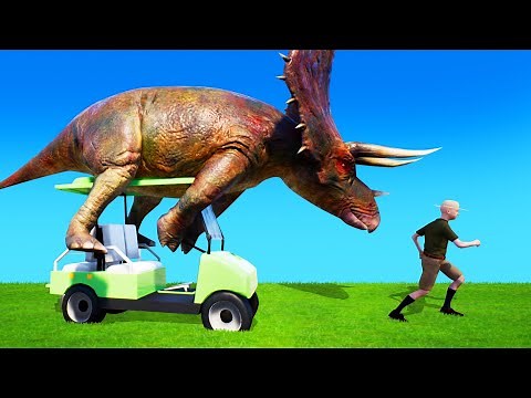 DINOSAURS STOLE My CAR! (Zoo Simulator)