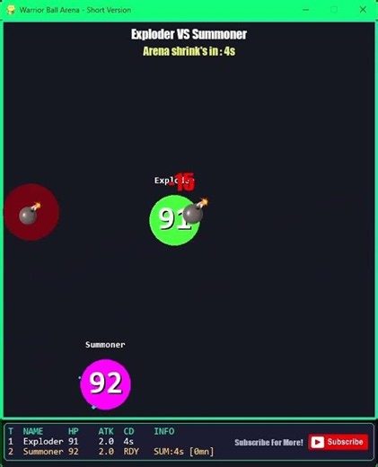 Summoner vs Exploder