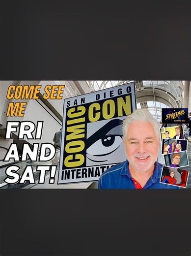 Join Me at Comic Con for Fun and Podcasting!