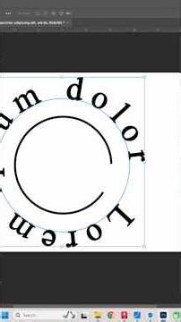 text in circle#tipsandtricks #shorts #photoshop #tipsandtricks #foryou#render #design #reels