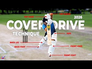 How to PLAY the COVER DRIVE in 2026 | Full Technique