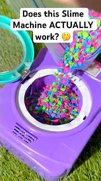 World's First Slime Mixing Machine