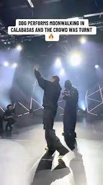 DDG PERFORMS MOONWALKING IN CALABASAS