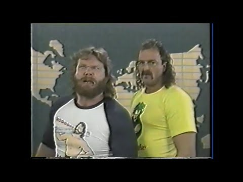 Event Center - Demolition & Mr. Fuji / Jake Roberts & Jim Duggan Meadowlands promos - aired 5/21/88