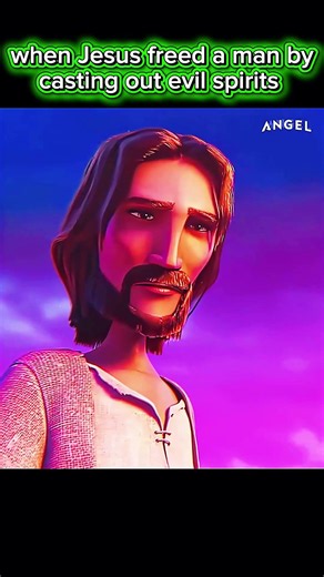 When Jesus free a man by casting out ￼evil spirits / The King of Kings ￼￼