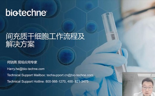 Bio-Techne 间充质干细胞工作流程及解决方案