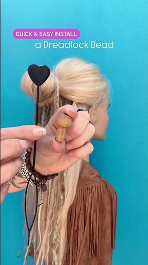 Quick and Easy Dreadlock Bead install tutorial