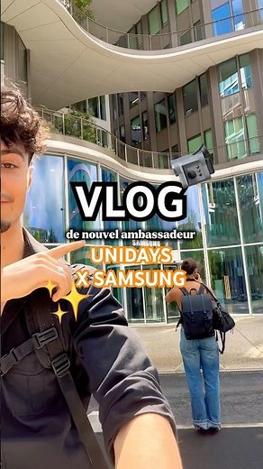 1 day as a UNIDAYS X SAMSUNG AMBASSADOR!! 🤩💻 #vlog #sponsored #unidays #student