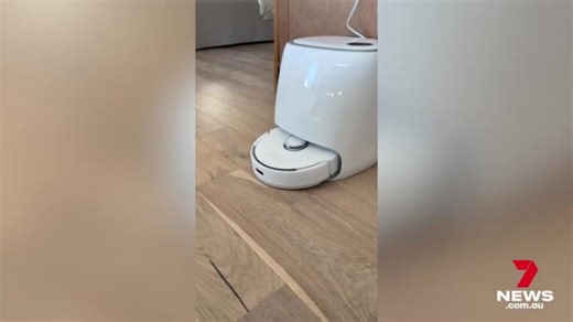 The Narwal Robot Vacuum in action