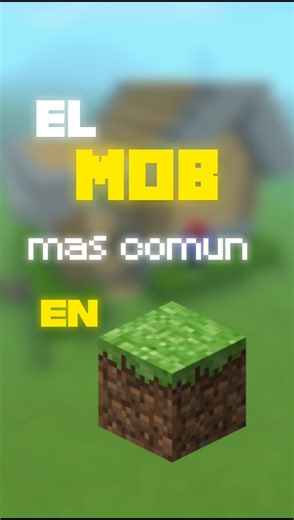 El Mob Más Común De Minecraft #minecraft #curiosidades #bumi #humor #viral #buildminecraft