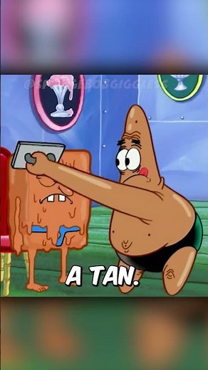 What Happens When SpongeBob's Tan Turns into a Disaster! 🌞🤯 #spongebob
