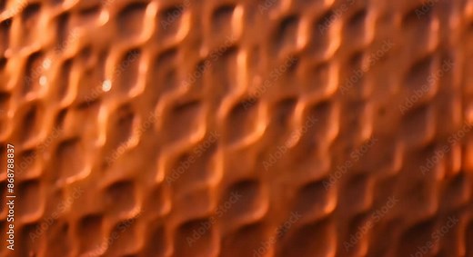 An abstract rusty metal texture background in shades of deep brown and ocher The oxidation and degradation of the metal surface has formed a distinctive coloration and pattern 4k animation