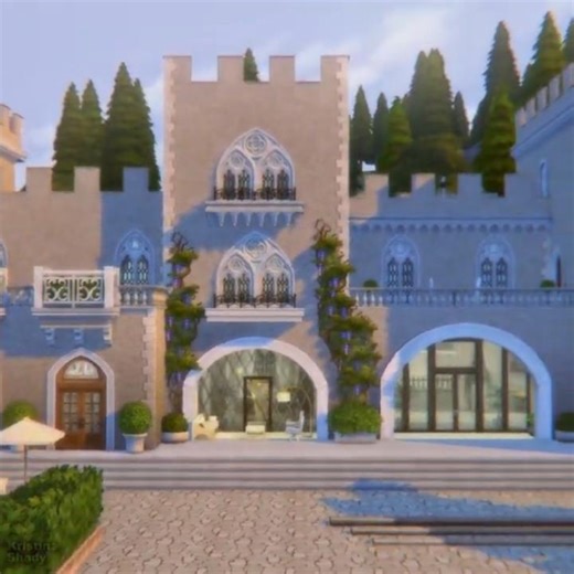The Sims 4👑Noble Family Castle✨#shorts