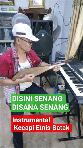 Disini Senang,disana Senang.Instrumental Kecapi Etnis Batak Toba.#kecapietnisbatak