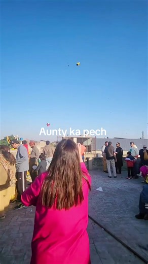 Aunty's Kite Flying Adventure