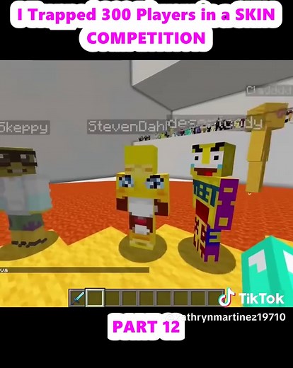 Skin Competition Challenge with 300 Players