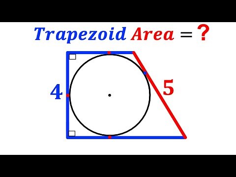 Can you find the area of the Trapezoid? | (Trapezium) | #math #maths | #geometry