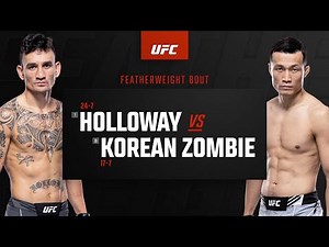 UFC Fight Night: Max Holloway vs The Korean Zombie Highlights